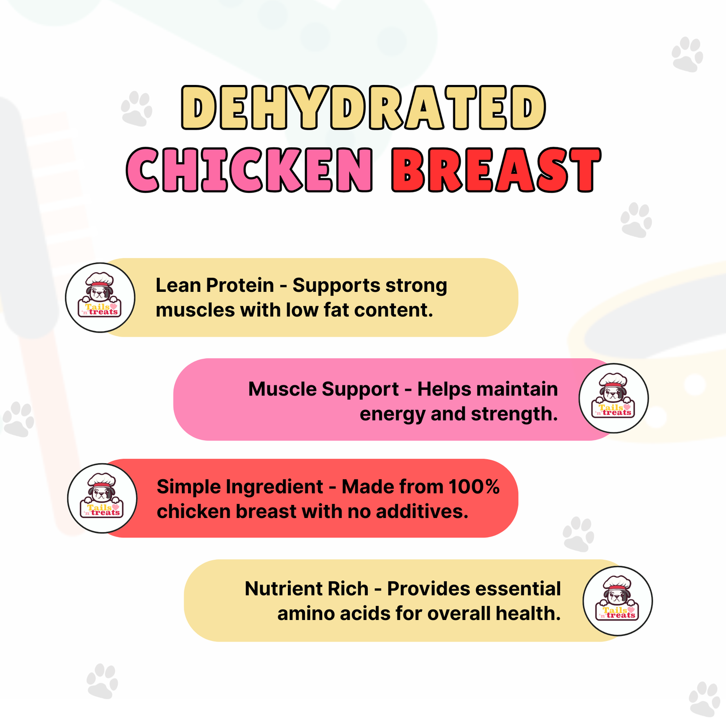 Dehydrated Chicken Breast