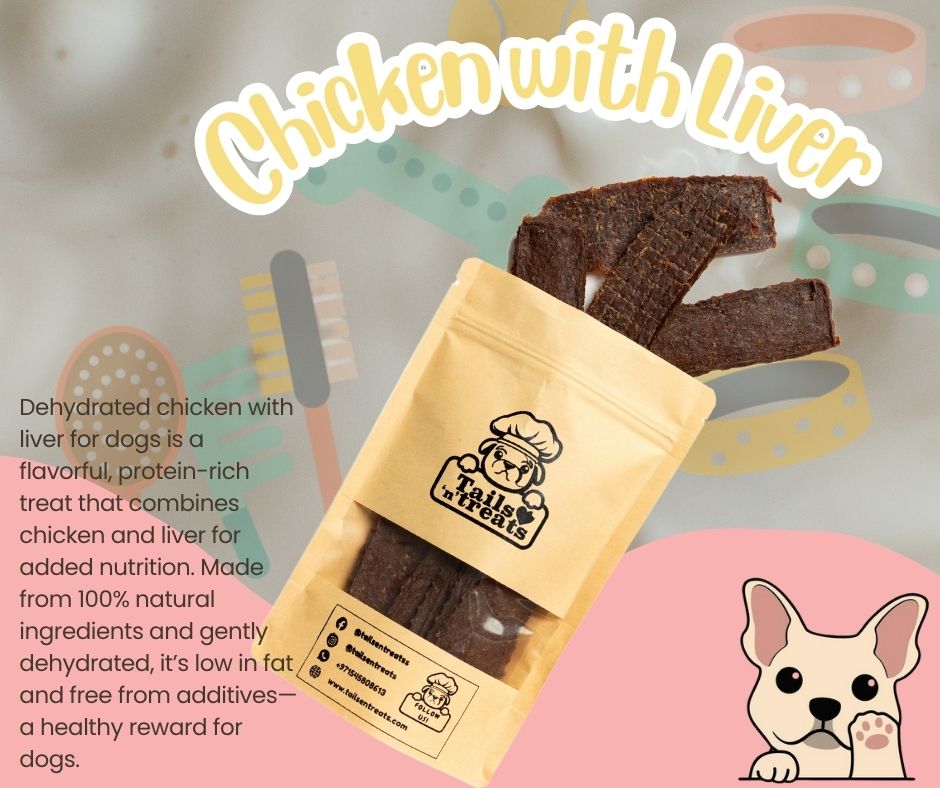 Dehydrated Chicken with Liver